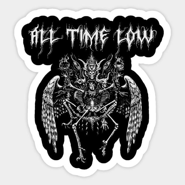 time low Sticker by low spirit